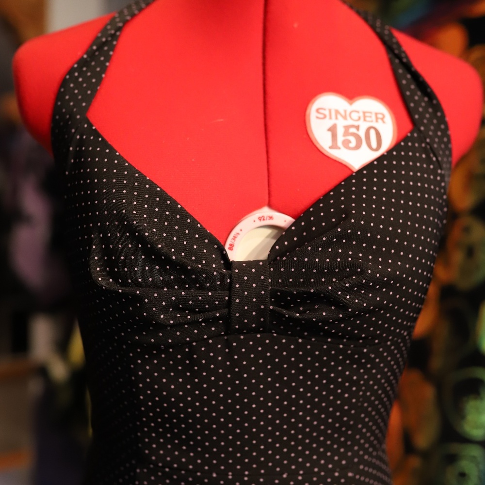 Retro Pinup Polkadot Dress